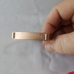 Keep Collective Rose Gold Hinged Bracelet